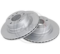 2x Disco freno ventilato 18172 A.B.S. per BMW 1 Cabriolet 1 Coupé