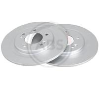 2x Disco freno ventilato 18176 A.B.S. per HYUNDAI i40 I CW i40 I