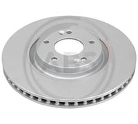 2x Disco freno ventilato 18177 A.B.S. per HYUNDAI KIA