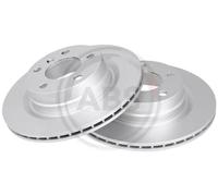 2x Disco freno ventilato 18197 A.B.S. per BMW 3 Touring 3 2 Coupé 1 4 Coupé