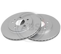 2x Disco freno ventilato 18228 A.B.S. per DAIHATSU TERIOS