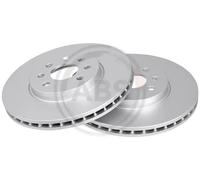 2x Disco freno ventilato 18245 A.B.S. per OPEL ASTRA H Familiare ASTRA H