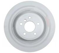 2x Disco freno ventilato 18257 A.B.S. per BMW 5 Gran Turismo 7