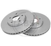 2x Disco freno ventilato 18272 A.B.S. per VOLVO V40 Hatchback V40 Cross Country