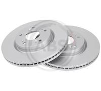2x Disco freno ventilato 18310 A.B.S. per HONDA CIVIC IX CIVIC IX Tourer