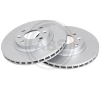 2x Disco freno ventilato 18316 A.B.S. per DACIA RENAULT SMART