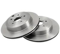 2x Disco freno ventilato 18387 A.B.S. per SUBARU IMPREZA Hatchback
