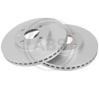 2x Disco freno ventilato 18403 A.B.S. per CHEVROLET AVEO Hatchback