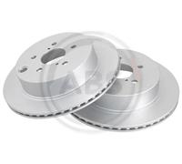 2x Disco freno ventilato 18462 A.B.S. per SUBARU FORESTER