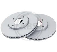 2x Disco freno ventilato 18494 A.B.S. per FORD ECOSPORT