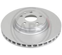 A.B.S. 2X Disco Freno Anteriore Ø355 Mm Ventilato Per Tesla Model