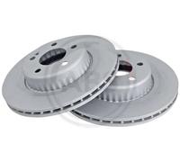 2x Disco freno ventilato 18538 A.B.S. per MERCEDES-BENZ Coupé