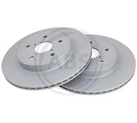 2x A.B.S. 18597 Coated Disco freno Posteriore per SUBARU Outback (BR) OUTBACK
