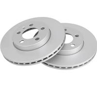2x Disco freno ventilato 18636 A.B.S. per VW SEAT AUDI SKODA