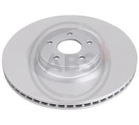 2x Disco freno ventilato 18683 A.B.S. per FORD FOCUS III