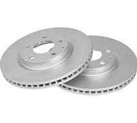 A.B.S. Disco freno 18776 – Kit 2 pezzi anteriore ventilato Ø295 x 25 mm per MAZDA CX-30