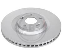 2x Disco freno ventilato 18814 A.B.S. per HYUNDAI i30 FASTBACK i30