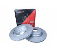 2x Disco freno ventilato 19-2455SPORT MAXGEAR per BMW 3 3 Touring 3 Coupé X1