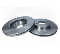 2x Disco freno ventilato 19-3218 MAXGEAR per NISSAN MICRA IV NOTE