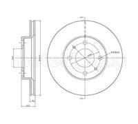 METELLI 23-0456 Disco freno