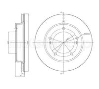 METELLI 23-0501 Disco freno