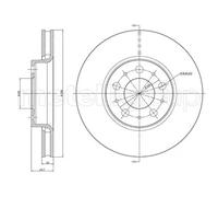 METELLI 23-0560C Disco freno