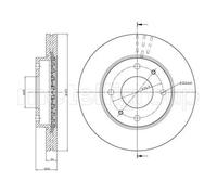 METELLI 23-0591 Disco freno