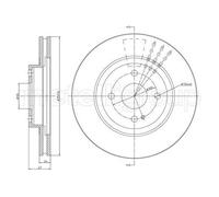 METELLI 23-0619 Disco freno