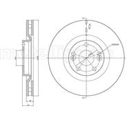 METELLI 23-0678 Disco freno