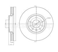 METELLI 23-0681C Disco freno