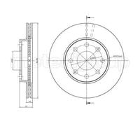 METELLI 23-0790C Disco freno