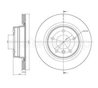 Metelli Dischi Freno Post Bmw Serie 1 23-0818C
