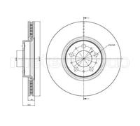 Metelli 'Dischi Volvo: S60 2.0 T. 23-0847C