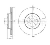 Metelli 'Toyota Yaris Ii (C/Sp9) : 1.0 Vvt-I 23-0944C