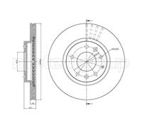 Metelli Dischi Freno Mazda Mx-5 Iii 03/05-> 23-0961C