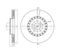 METELLI 23-0974C Disco freno