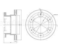 METELLI 23-0990 Disco freno