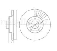 METELLI 23-1036C Disco freno