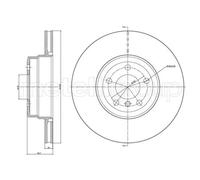 METELLI 23-1041C Disco freno