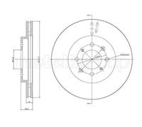 METELLI 23-1050C Disco freno
