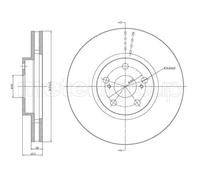 METELLI 23-1059C Disco freno