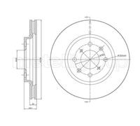 METELLI 23-1257C Disco freno