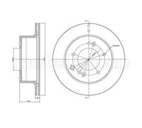 METELLI 2x Disco Freno Posteriore Ø314.9 MM Ventilato Verniciato per Sorento I