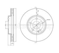 Disco Freno Metelli 23-1439C per Mercedes Benz Mercedes Benz Mercedes Benz
