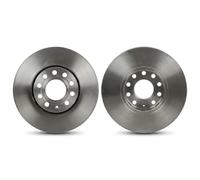 2x Disco freno ventilato 231-03-010 ABAKUS per AUDI SKODA SEAT