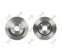 2x Disco freno ventilato 231-03-054 ABAKUS per TOYOTA COROLLA COROLLA Familiare