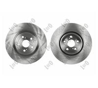 2x Disco freno ventilato 231-03-088 ABAKUS per TOYOTA AVENSIS Familiare AVENSIS