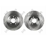 2x Disco freno ventilato 231-03-104 ABAKUS per BMW 3 3 Touring 3 Coupé Z4 Coupé