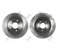 2x Disco freno ventilato 231-03-112 ABAKUS per MITSUBISHI JEEP PEUGEOT CITROËN