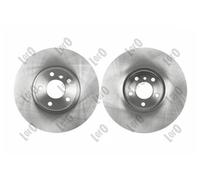 2x Disco freno ventilato 231-03-115 ABAKUS per BMW X5 X6